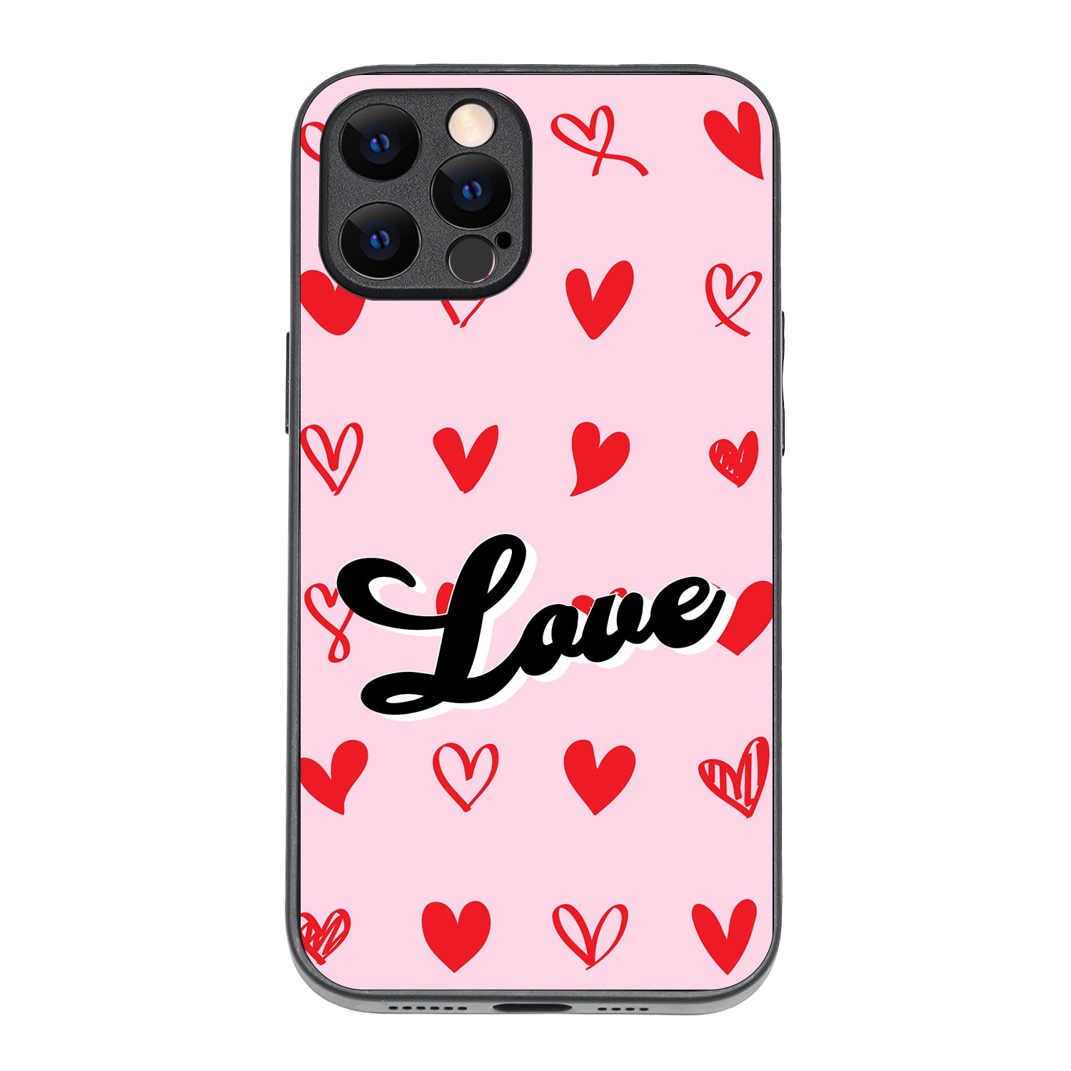 Heart Love Couple iPhone 12 Pro Max Case