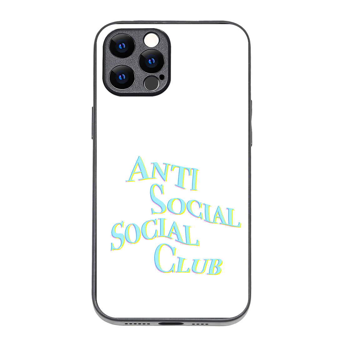 Social Club Motivational Quotes iPhone 12 Pro Max Case