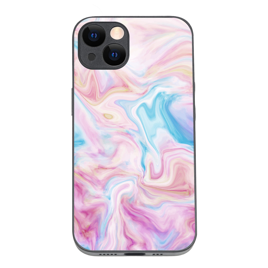 Blue Pink Marble iPhone 13 Case