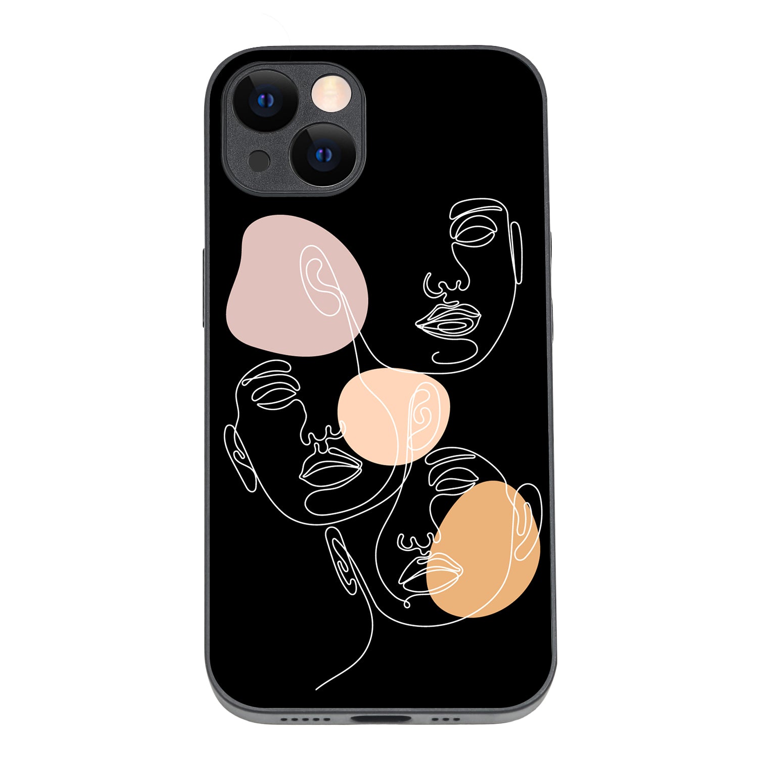 Face Aesthetic Human iPhone 13 Case