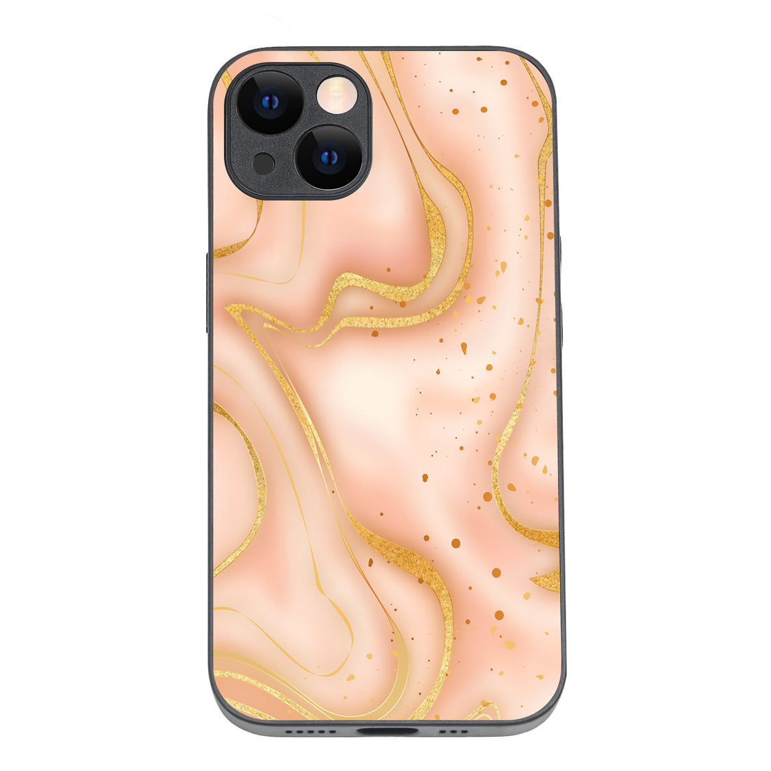 Golden Marble iPhone 13 Case