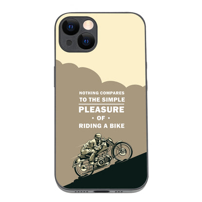 Pleasure of Riding Bike Travel iPhone 13 Case