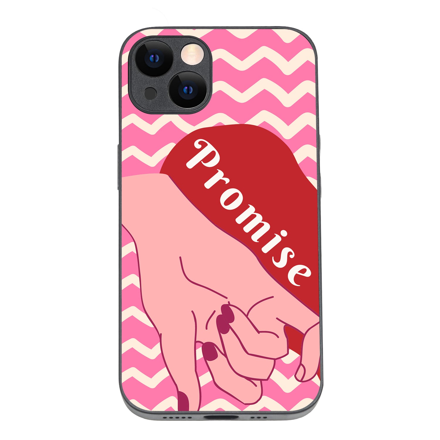 Promise Forever Girl Couple iPhone 13 Case