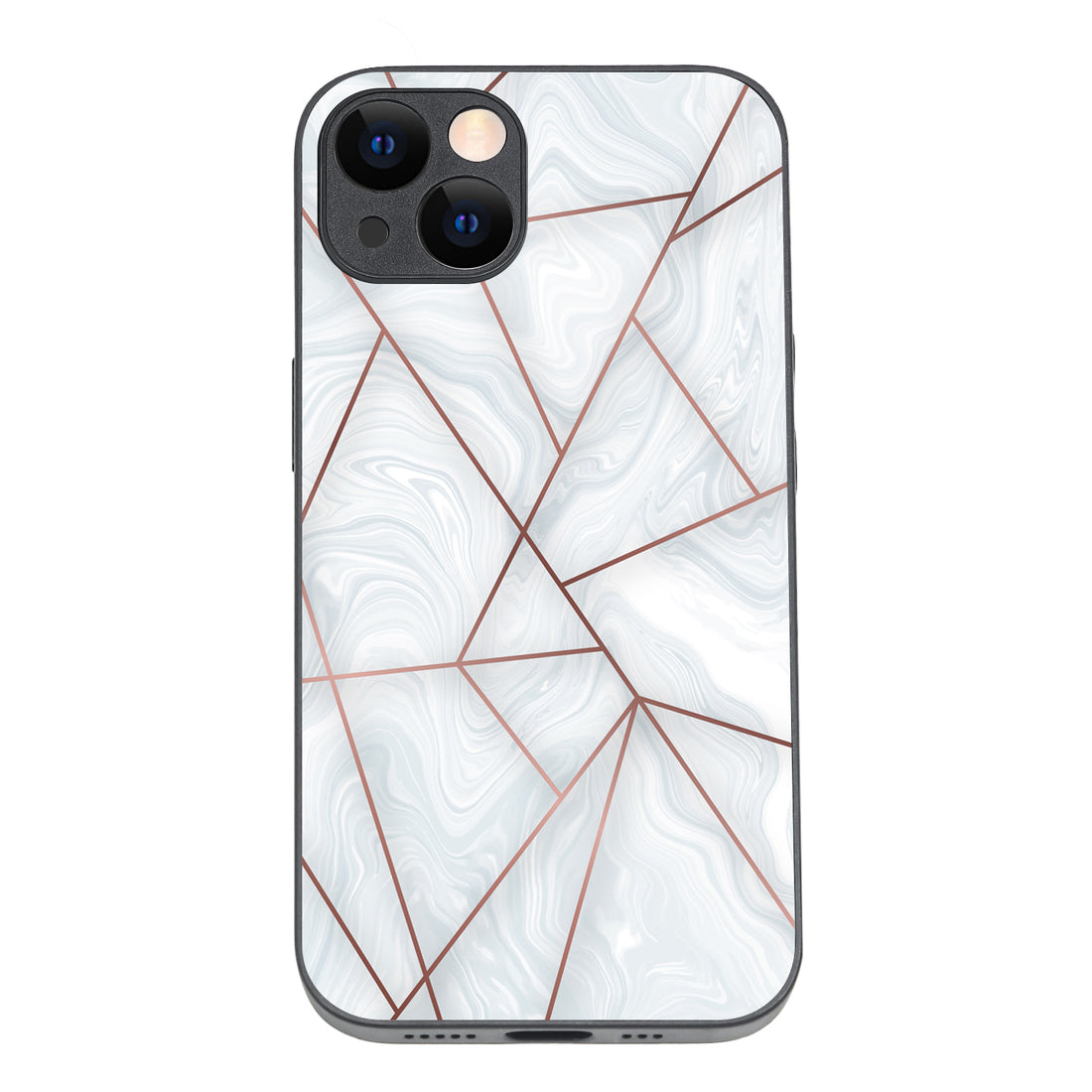 White Tile Marble iPhone 13 Case