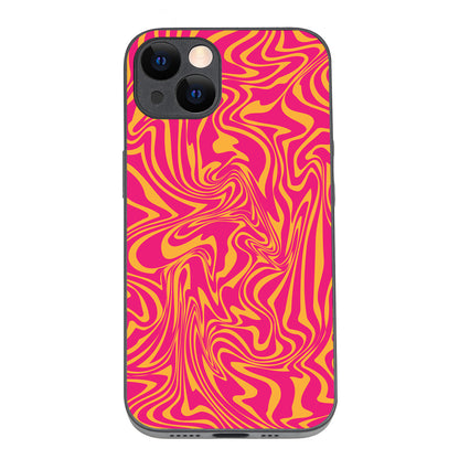 Yellow Pink Optical Illusion iPhone 13 Pro Case