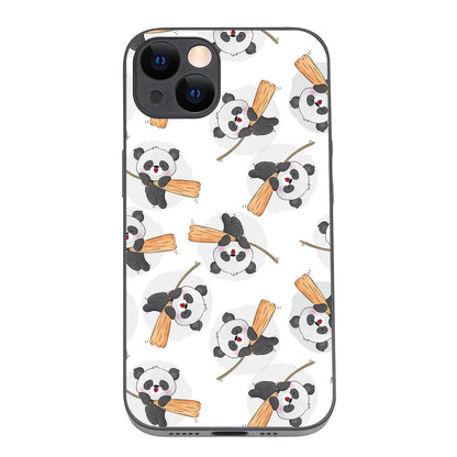 Sleep Panda Cartoon iPhone 13 Case
