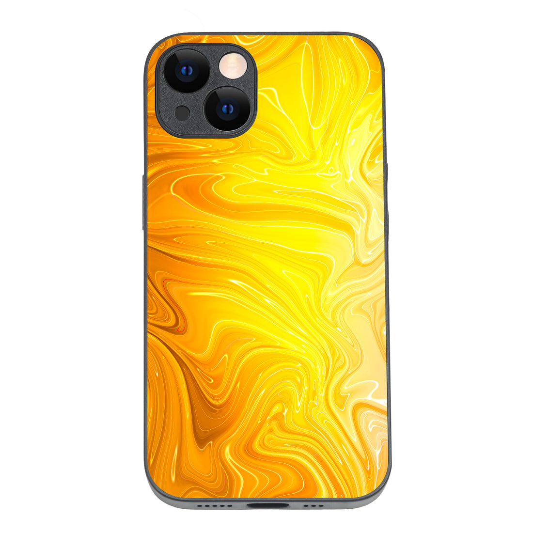 Yellow Marble iPhone 13 Case