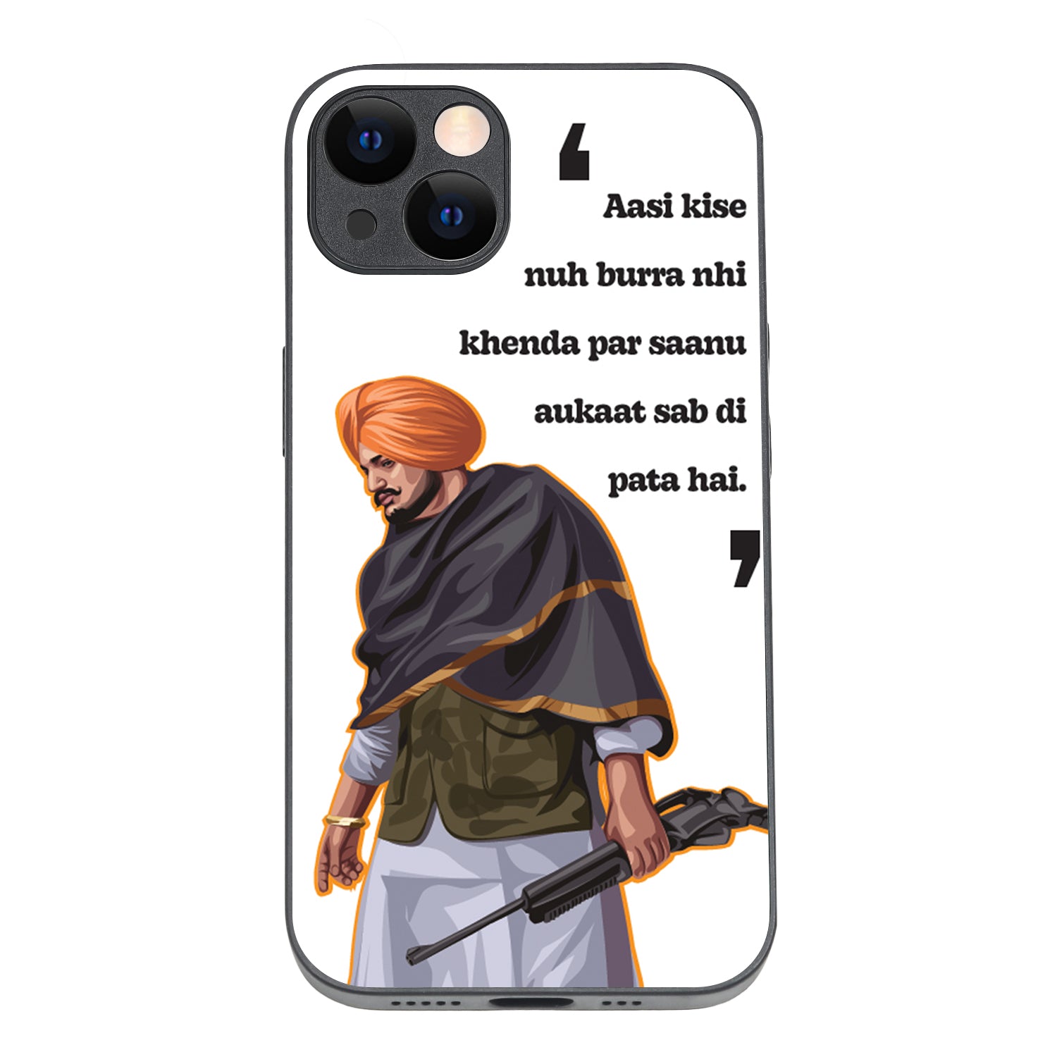 Attitude  Sidhu Moosewala iPhone 13 Case