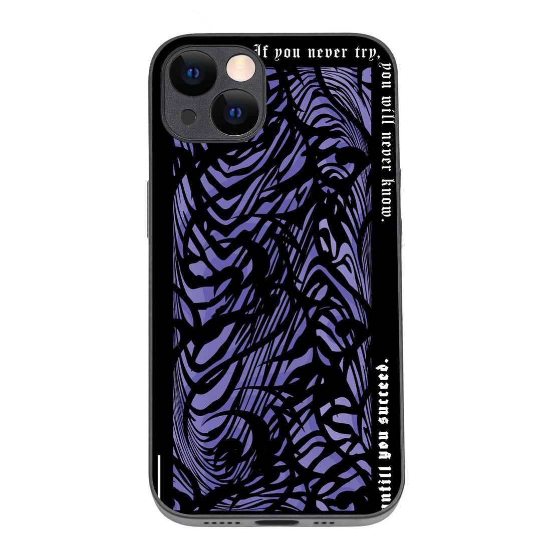 Keep On Pushing Quote iPhone 13 Case