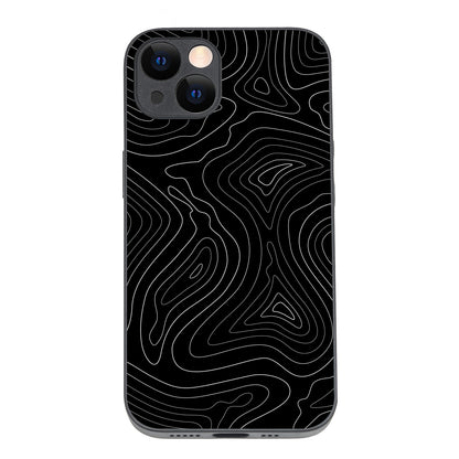 Black Illusion Optical Illusion iPhone 13 Case
