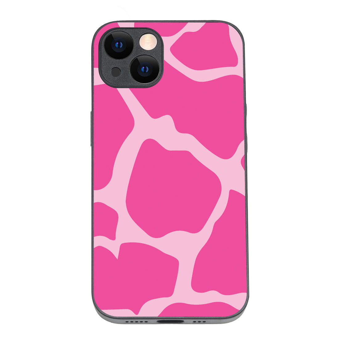 Pink Patch Design iPhone 13 Case