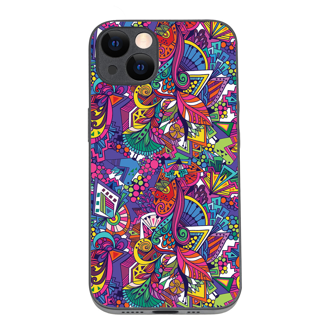 Colourful Doodle iPhone 13 Case