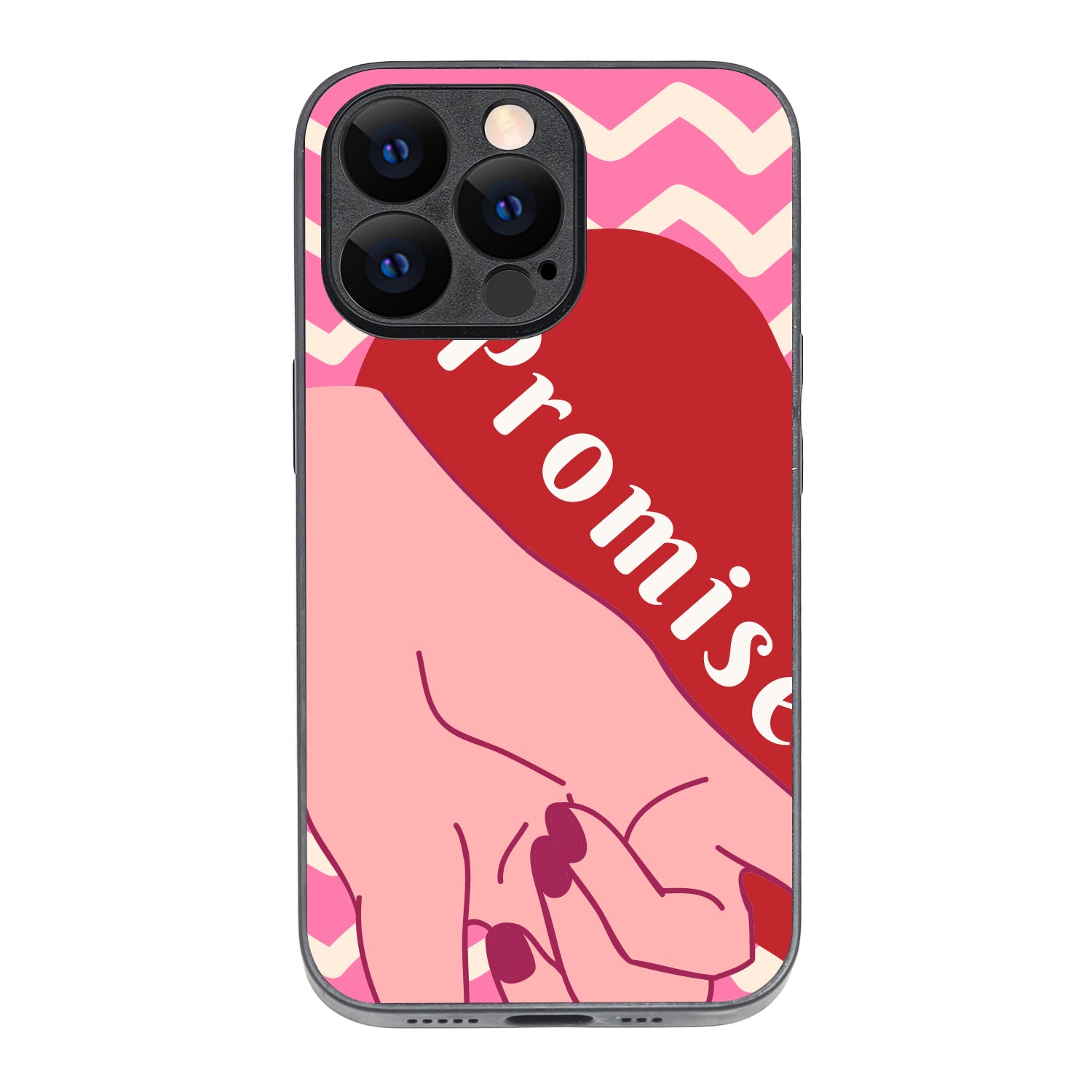 Promise Forever Girl Couple iPhone 13 Pro Case