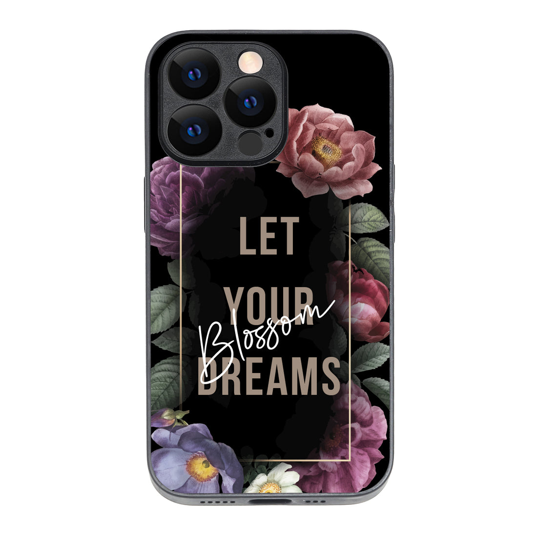 Blossom Dreams Floral iPhone 13 Pro Case