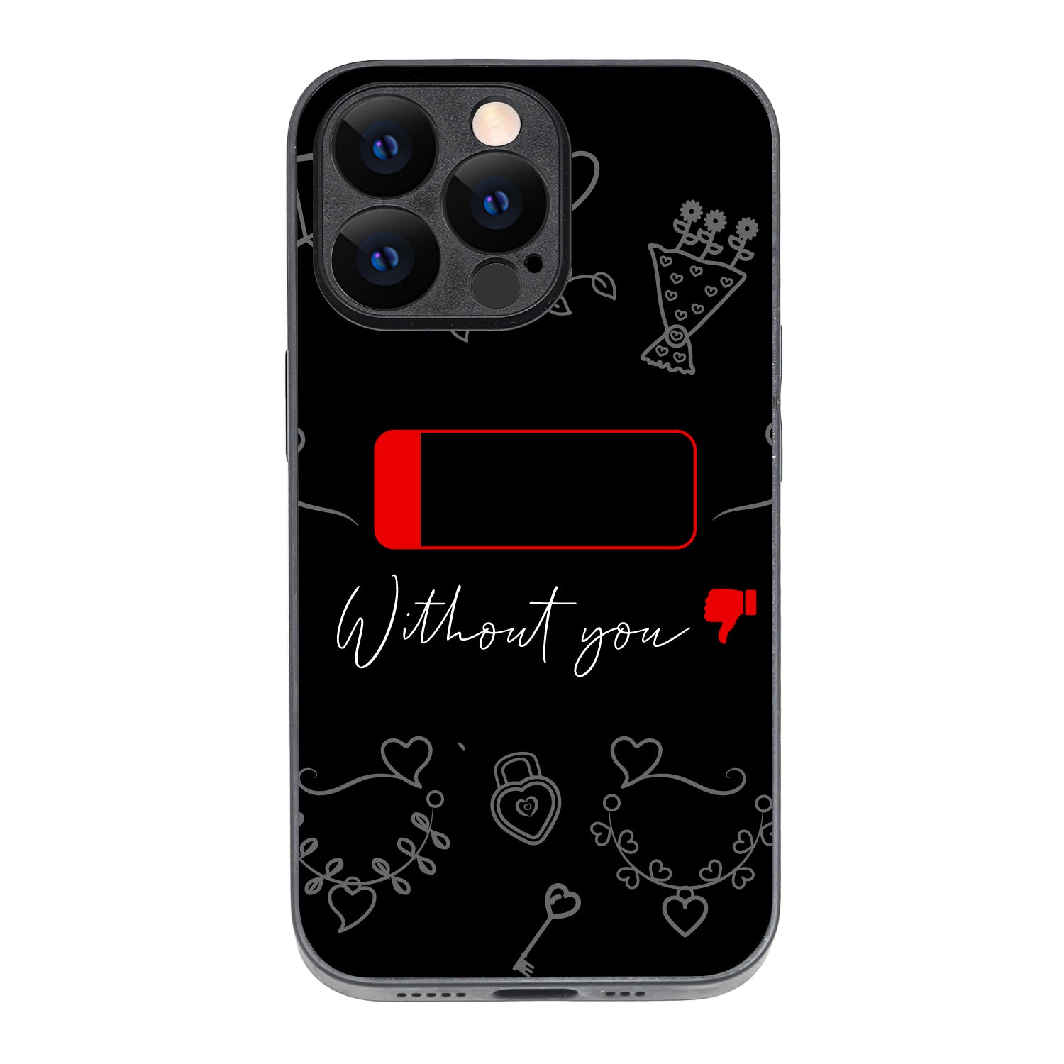 Without You Couple iPhone 13 Pro Case