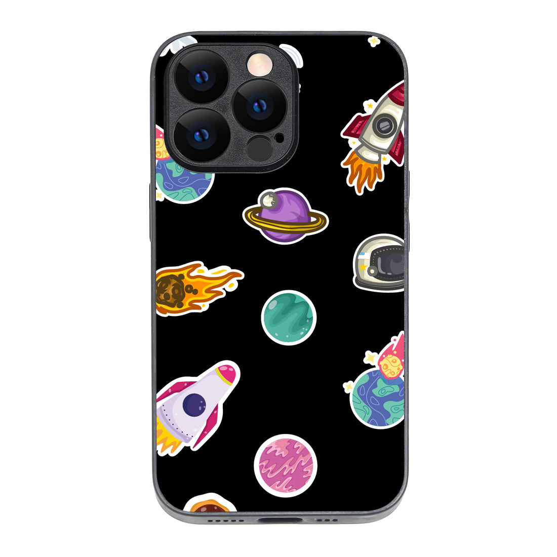 Stickers Space iPhone 13 Pro Case