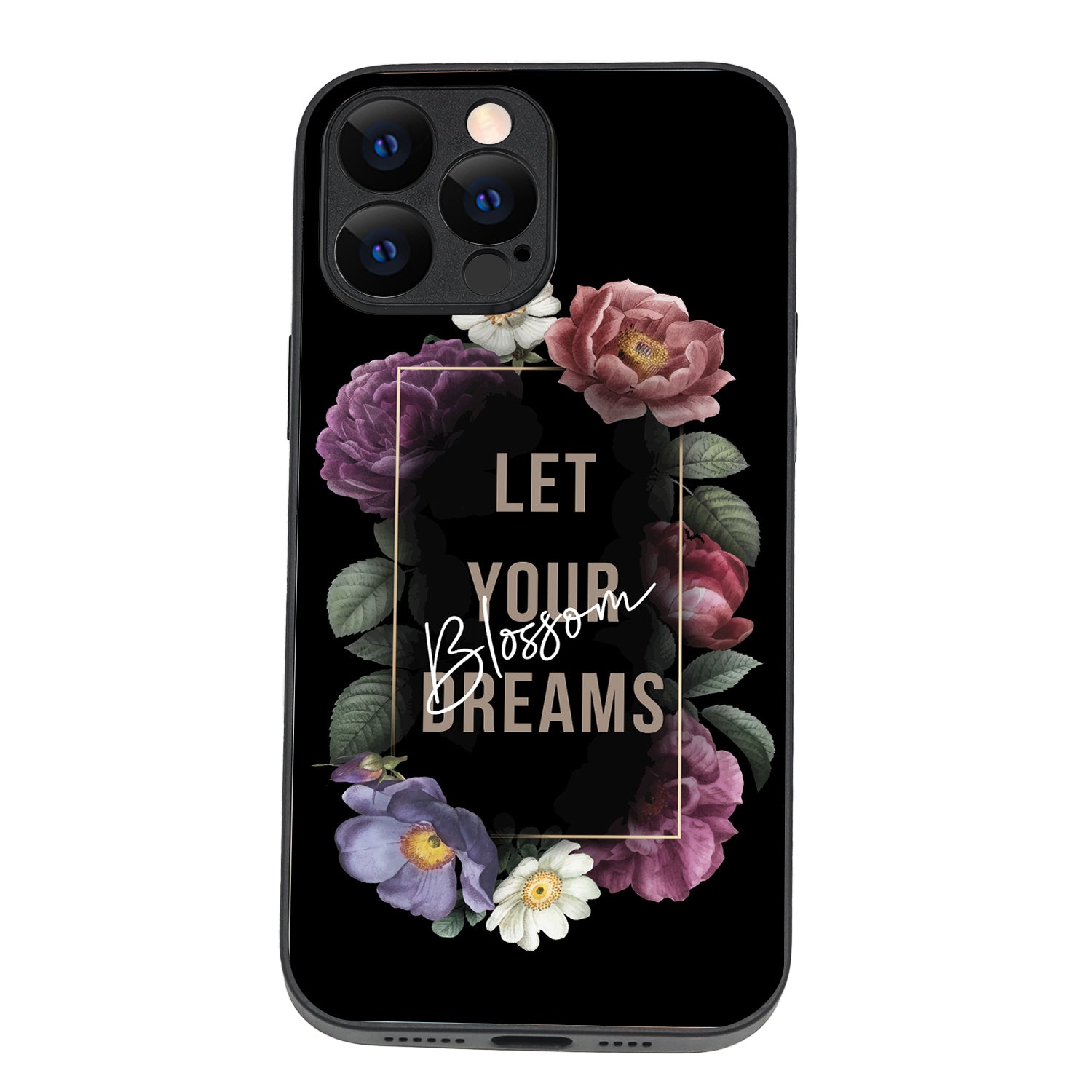 Blossom Dreams Floral iPhone 13 Pro Max Case