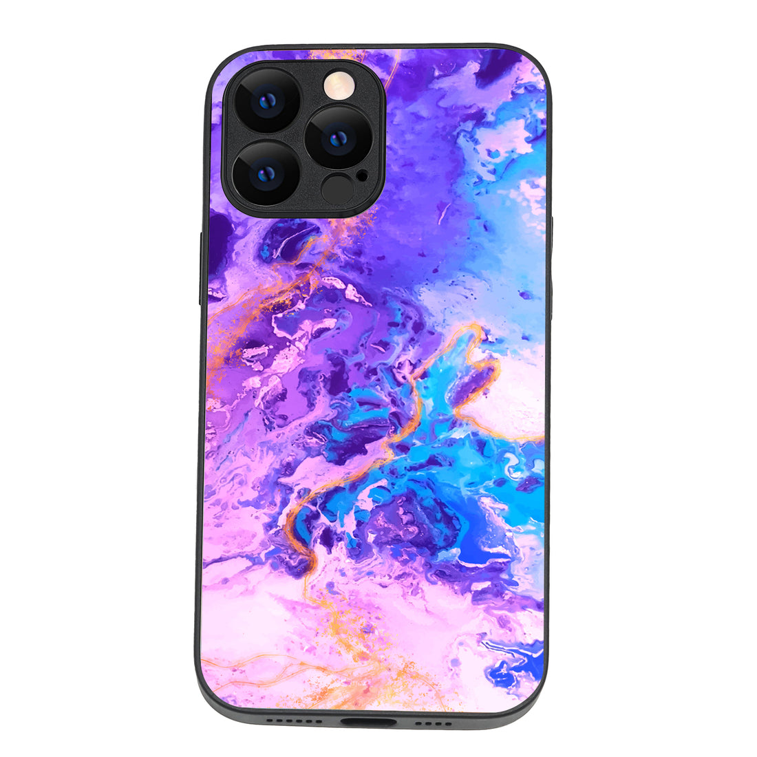 Purple Marble iPhone 13 Pro Max Case