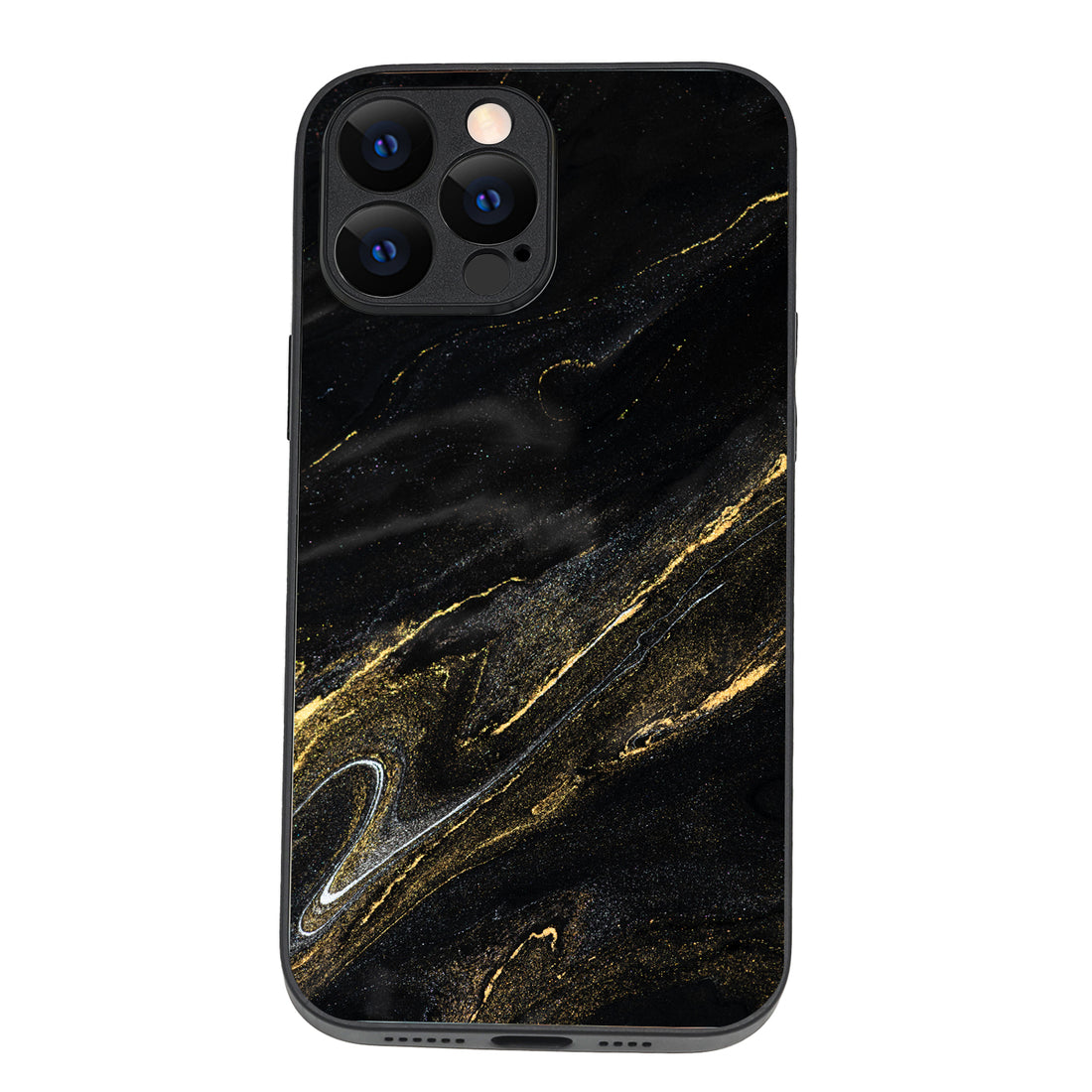 Black Golden Marble iPhone 13 Pro Max Case