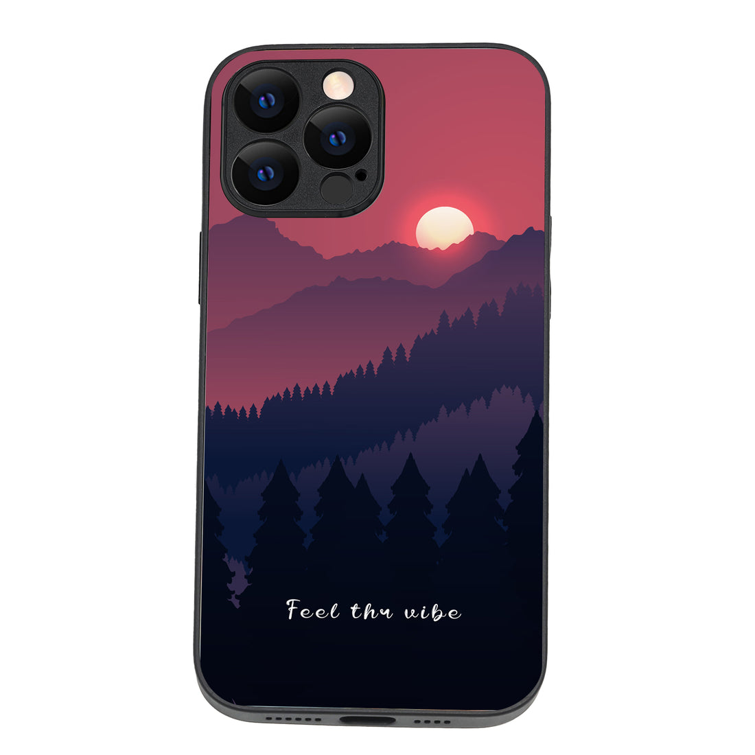 Feel The Vibes Fauna iPhone 13 Pro Max Case