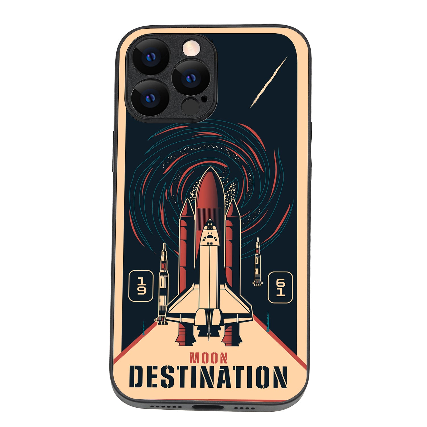 Moon Destination Space iPhone 13 Pro Max Case