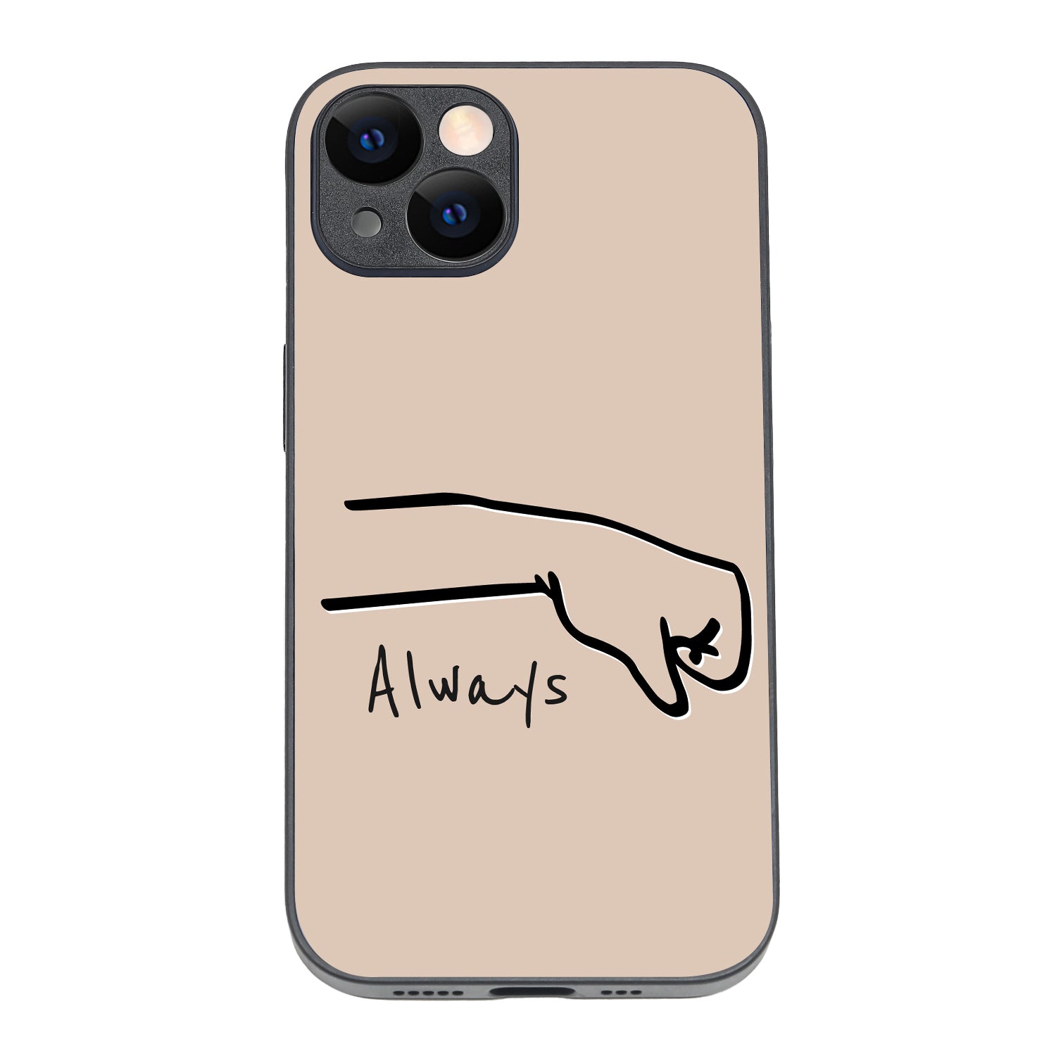 Hand Always Bff iPhone 14 Case