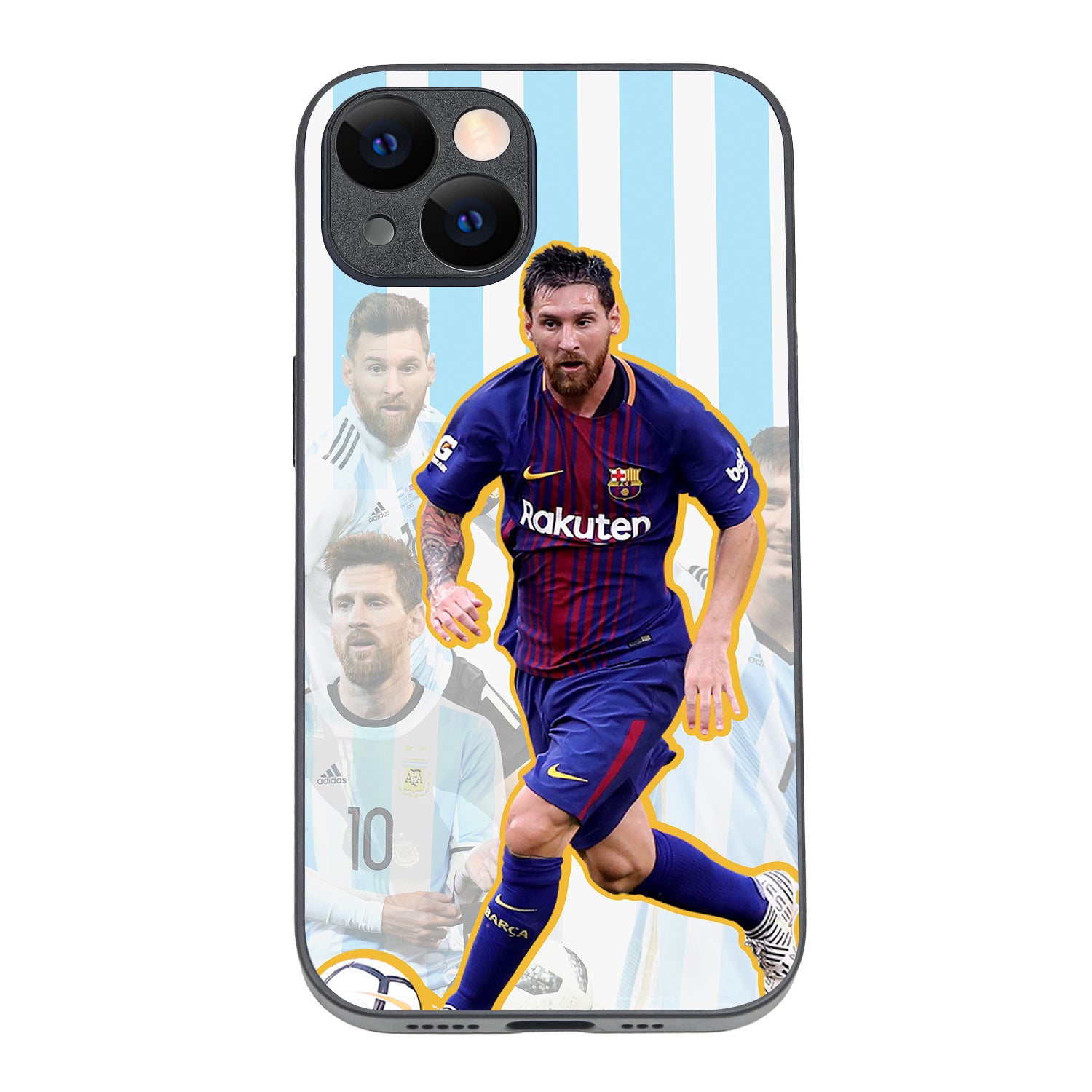 Messi Collage Sports iPhone 14 Case