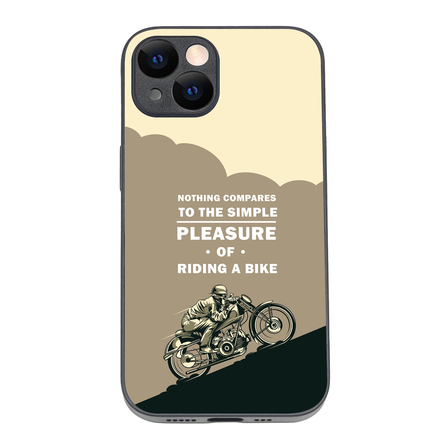 Pleasure of Riding Bike Travel iPhone 14 Case