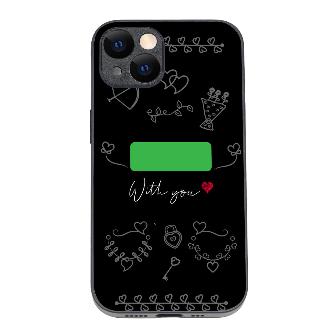 With You Couple iPhone 14 Case