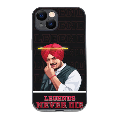 Legend Never Die Black Sidhu Moosewala iPhone 14 Case