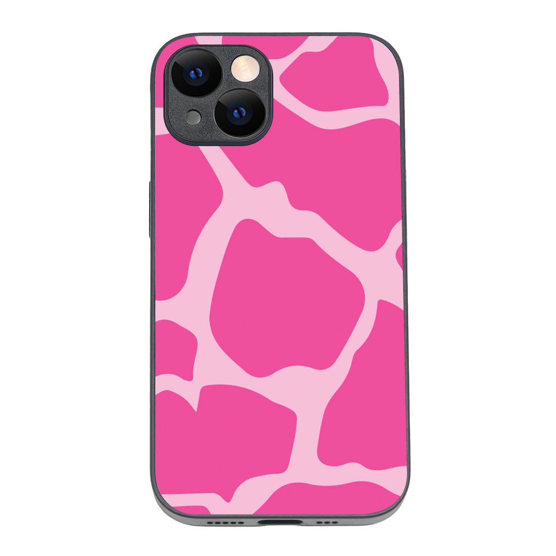 Pink Patch Design iPhone 14 Case
