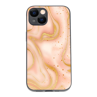Golden Marble iPhone 14 Case