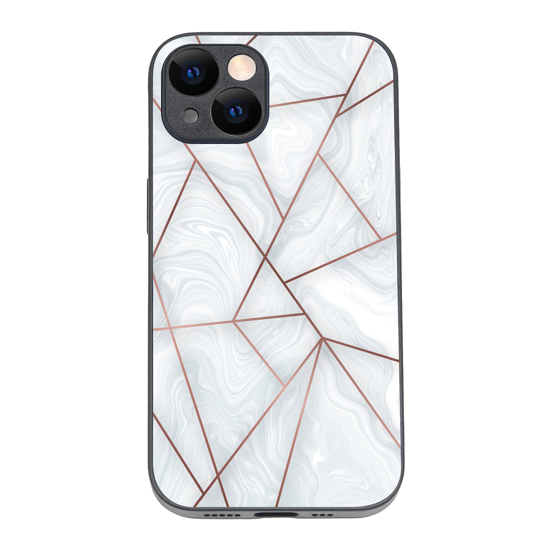 White Tile Marble iPhone 14 Case