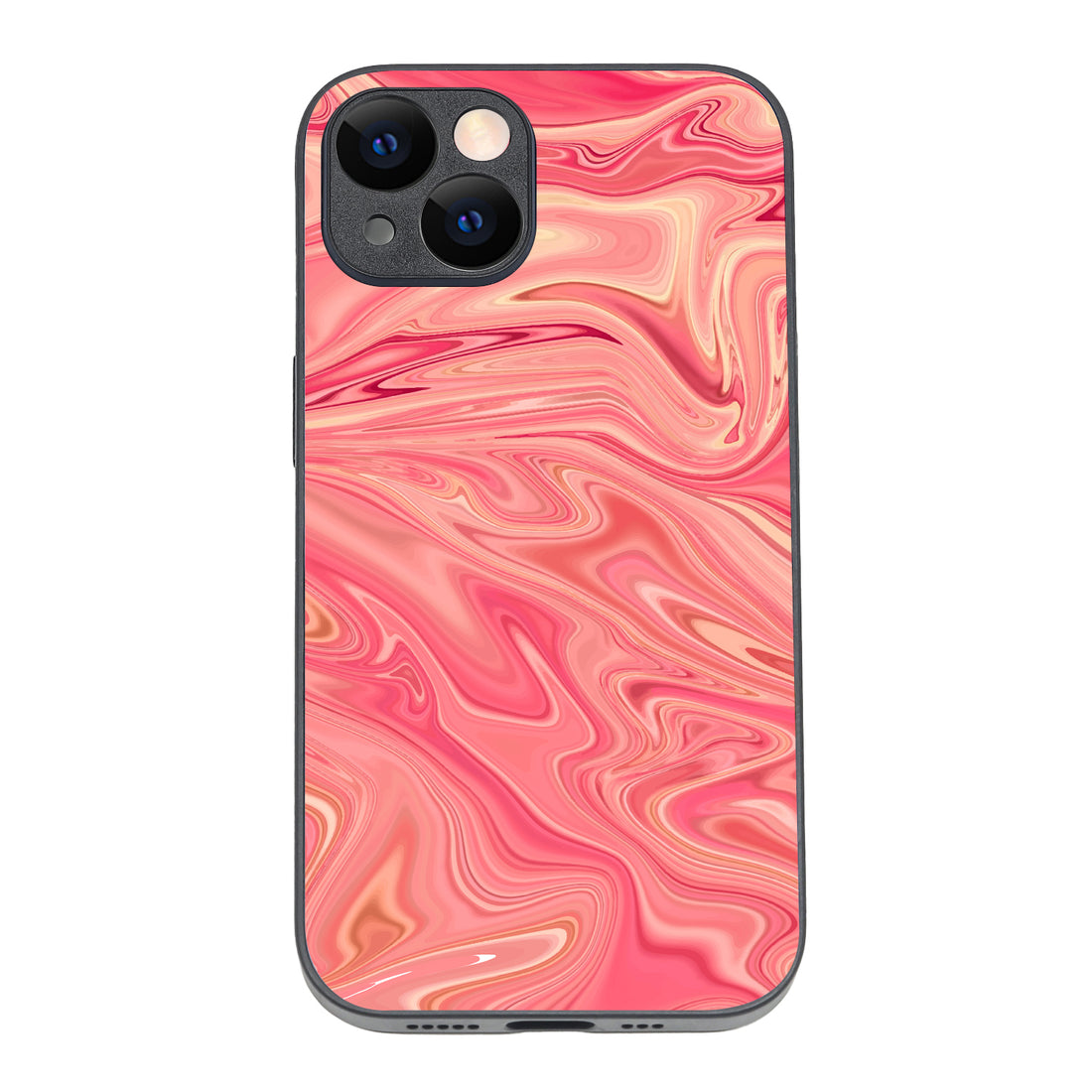 Pink Marble iPhone 14 Case