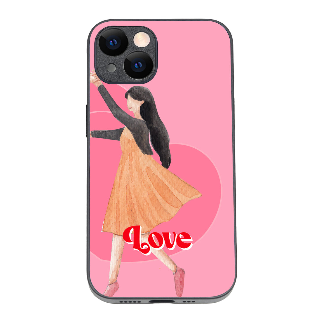 Forever Love Girl Couple iPhone 14 Case