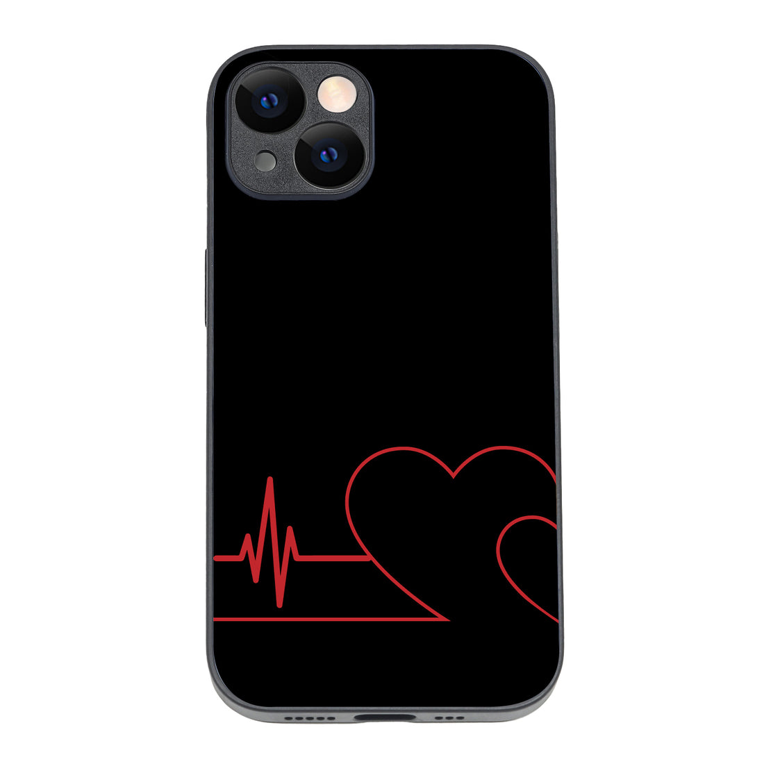 Two Heart Beat Couple iPhone 14 Case