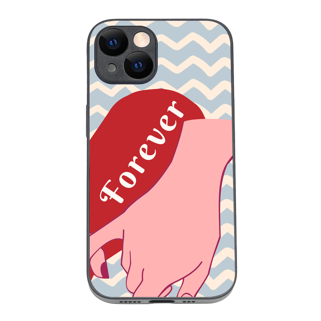 Promise Forever Boy Couple iPhone 14 Case