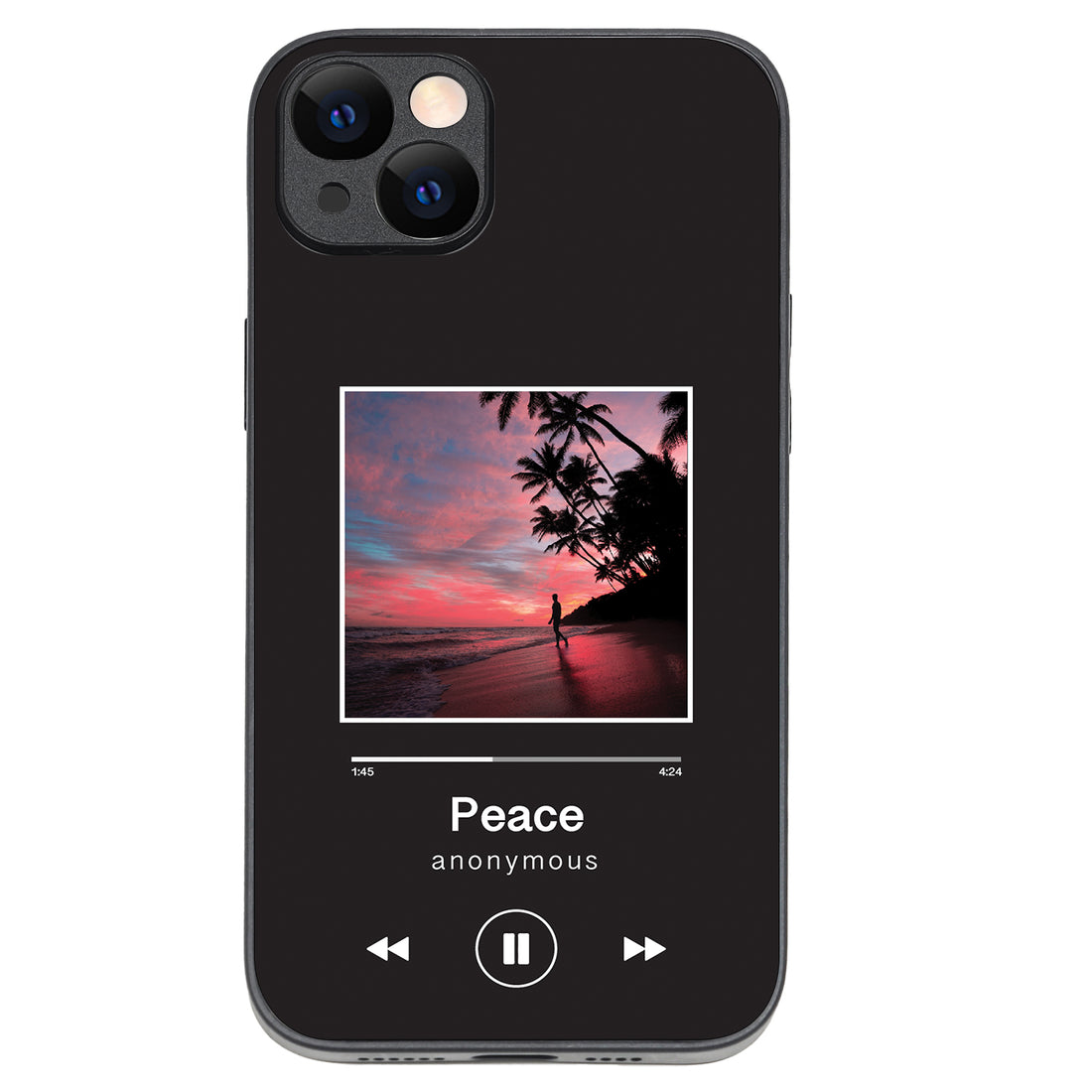 Peace Music iPhone 14 Plus Case