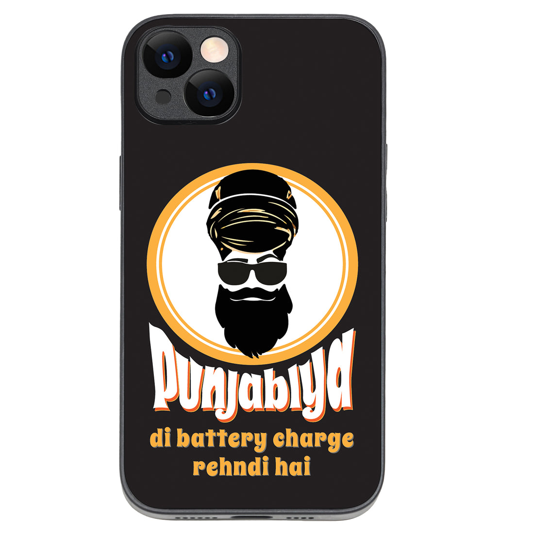 Punjabiyan Di Battery Masculine iPhone 14 Plus Case