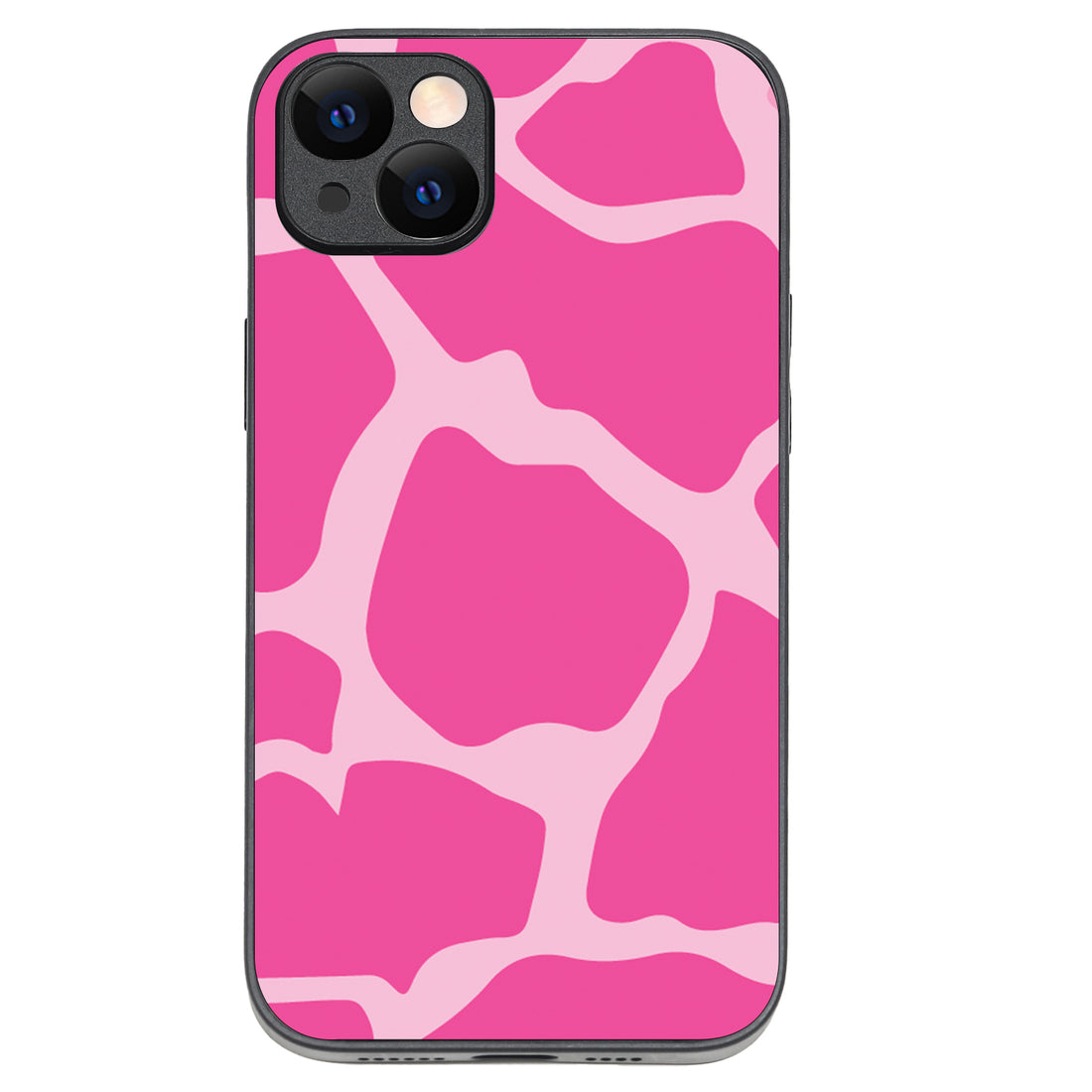 Pink Patch Design iPhone 14 Plus Case