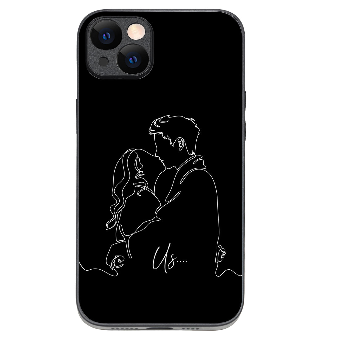 Couple Kiss Couple iPhone 14 Plus Case