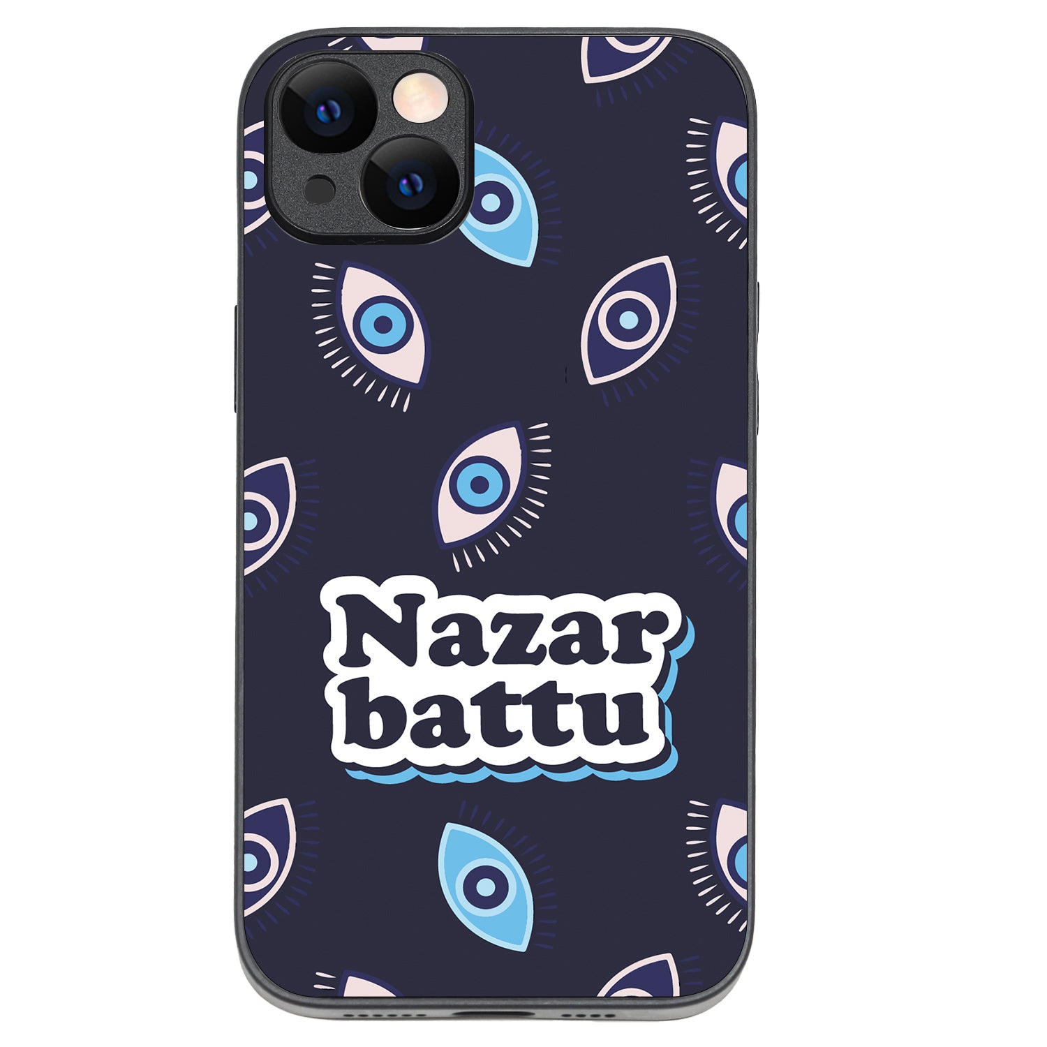 Nazar Battu Motivational Quotes iPhone 14 Plus Case