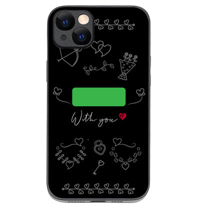With You Couple iPhone 14 Plus Case