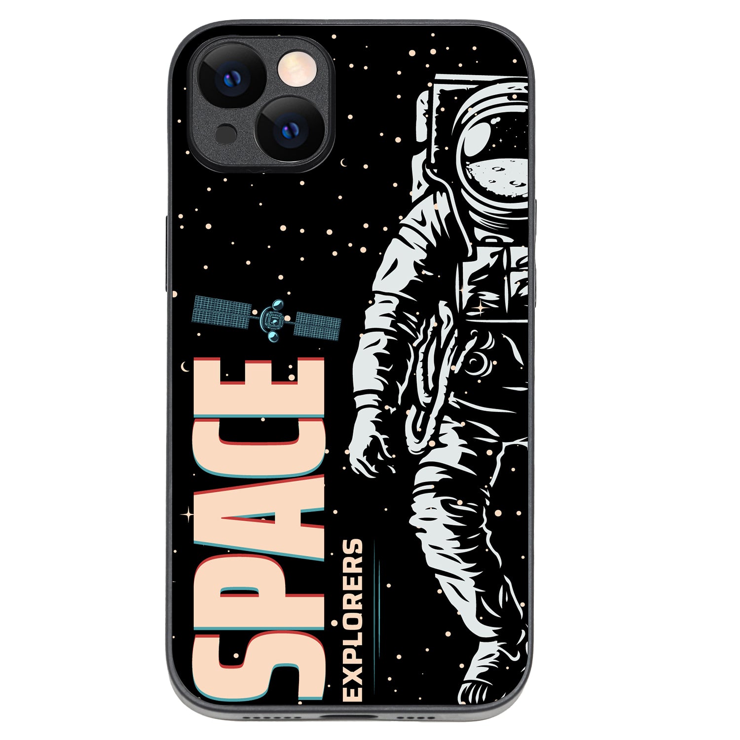 Space Explorer iPhone 14 Plus Case