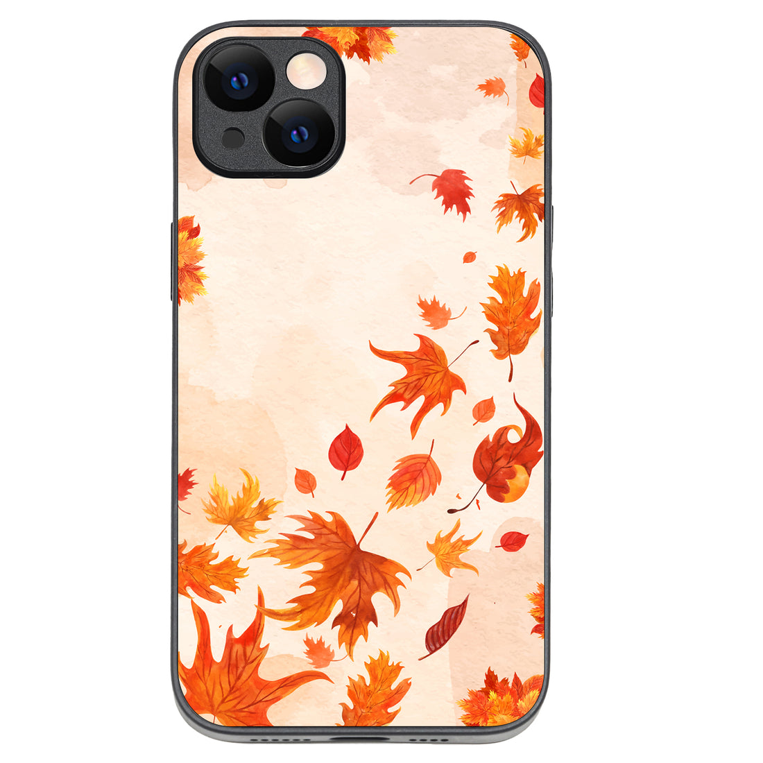 Leaves Fall Autumn Fauna iPhone 14 Plus Case