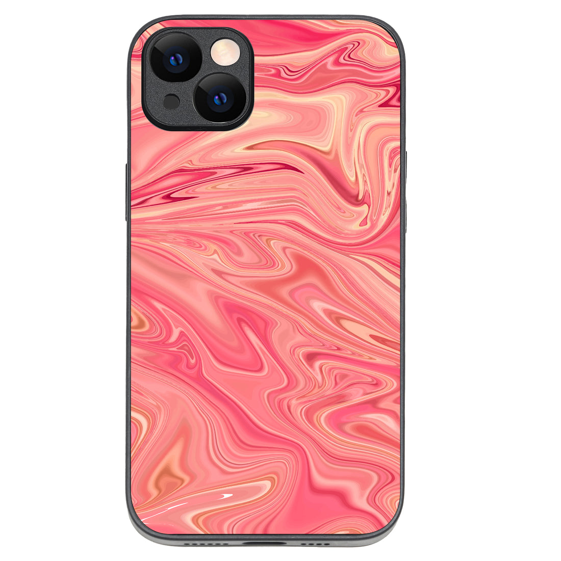 Pink Marble iPhone 14 Plus Case