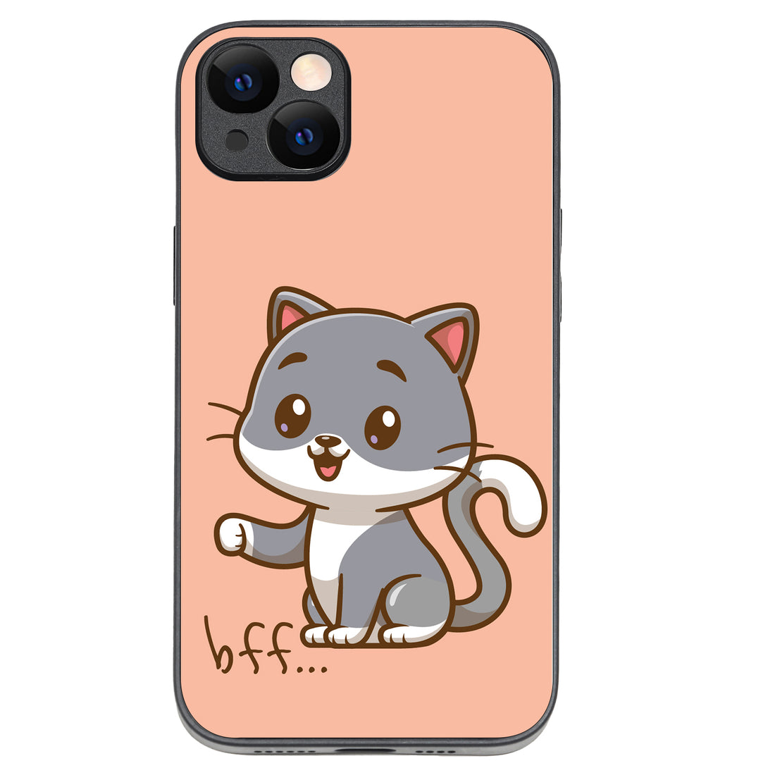Best Friend Cat Bff iPhone 14 Plus Case