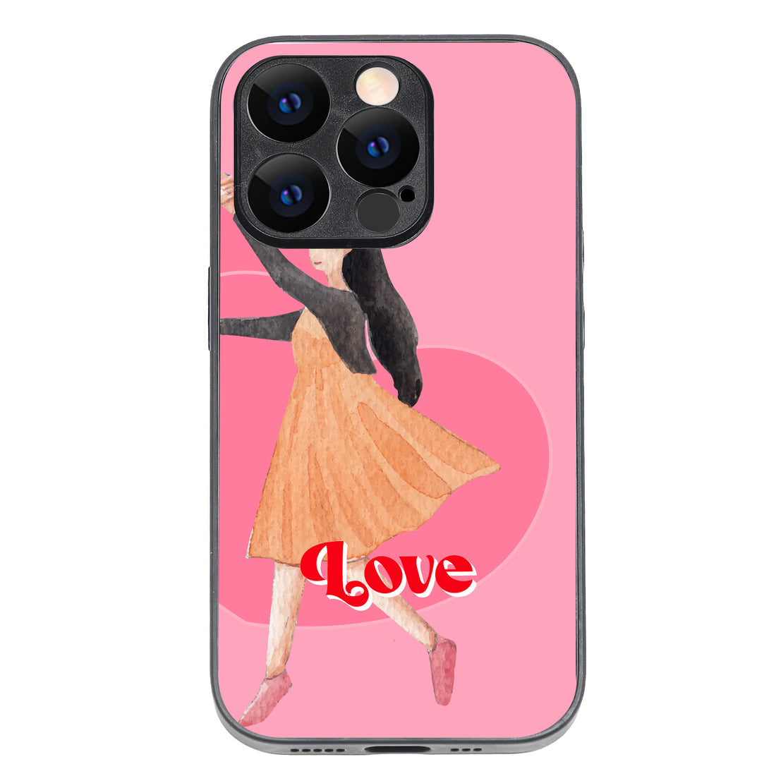 Forever Love Girl Couple iPhone 14 Pro Case