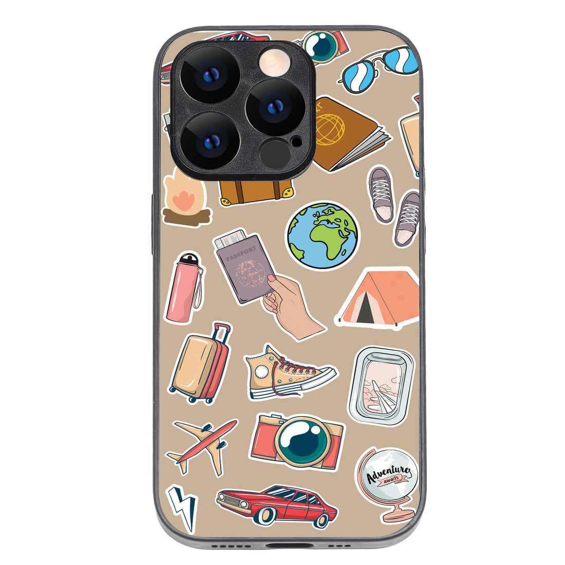 Adventure Travel iPhone 14 Pro Case