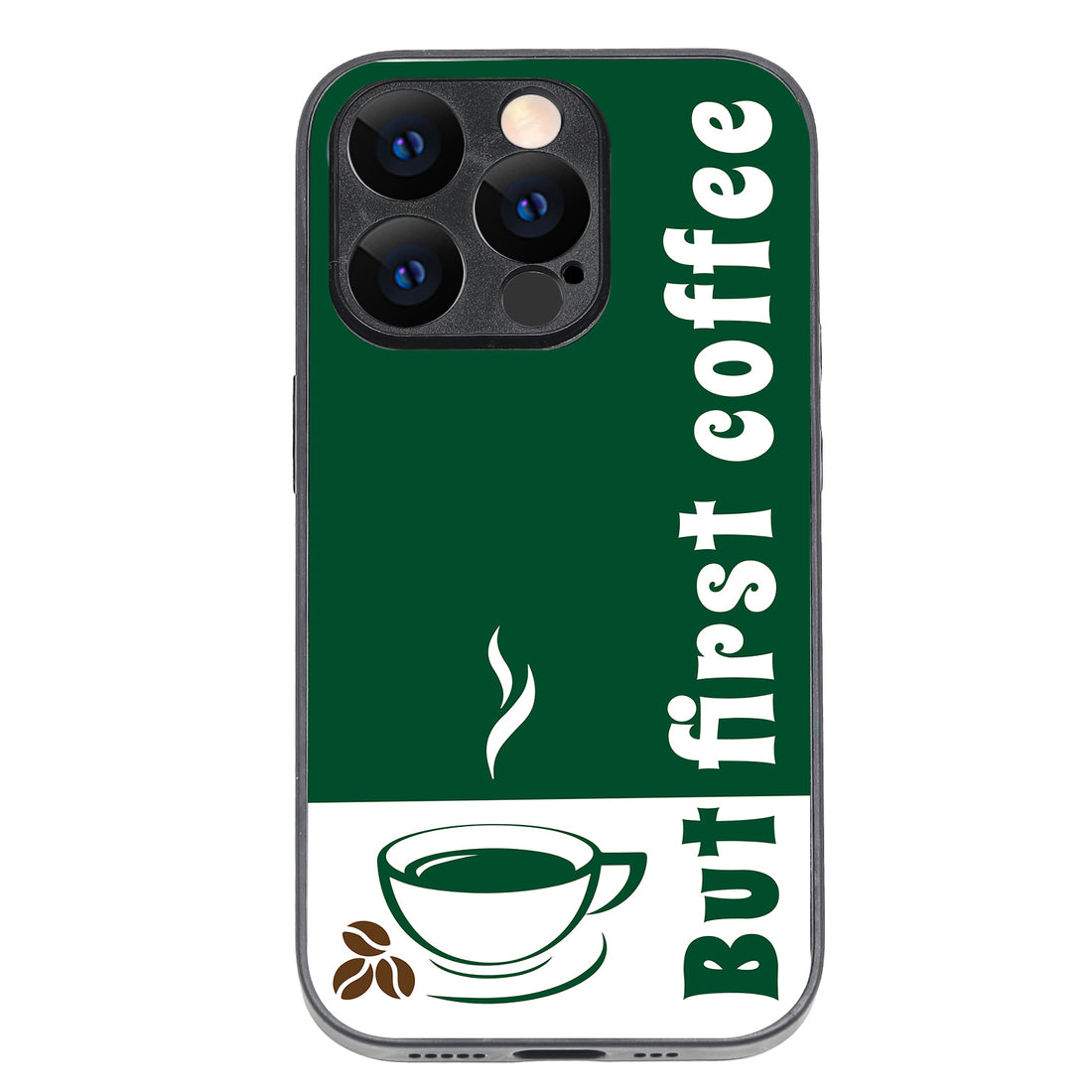 First Coffee Motivational Quotes iPhone 14 Pro Case